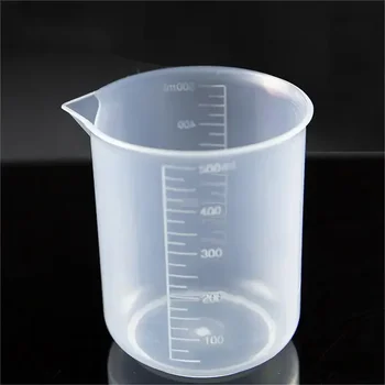  мерный стакан Стаканы пластиковые 50 мл-500 мл Кухонные принадлежности для выпечки Стакан Градуированная лаборатория