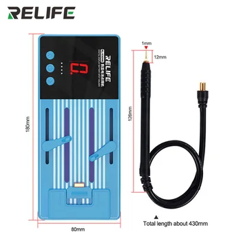 RELIFE RL-936WE Аппарат для точечной сварки аккумуляторов с цифровым дисплеем для iPhone XS Max XR 11 13 Pro 12 Мини-батареи Инструменты для ремонта