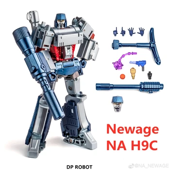 НОВИНКА Трансформация Newage NA H9C Megatank Agamenmnon Хромированная версия Робот Игрушка Легенда ПВХ Фигурки с коробкой