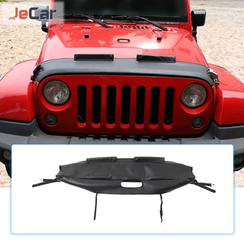 JeCar Для Jeep Wrangler JK 2007-2017 Крышка капота двигателя автомобиля Передняя защитная крышка Внешние аксессуары