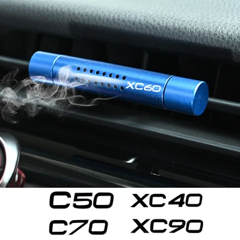 1 шт. Автомобильный стайлинг Автомобильный освежитель воздуха Выход Ароматерапевтический аромат для Volvo 740 850 C30 C40 C50 C70 R XC30 XC40 XC60 XC70 XC90