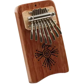 Калимба для начинающих Профессиональный пальчиковый бытовой металлический мини-музыкальный инструмент Деревянное пианино
