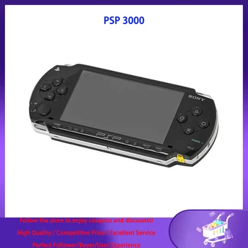 Восстановленная PSP 3000 Классическая 6-дюймовая портативная игровая консоль PlayStation PSP3000 бесплатные игры для PSP