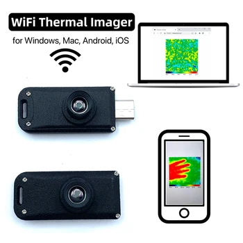 Камера термографа -20°C-1000°C Поддержка ИК-модуля измерения температуры для Windows, Mac, Android, IOS для отслеживания источников тепла