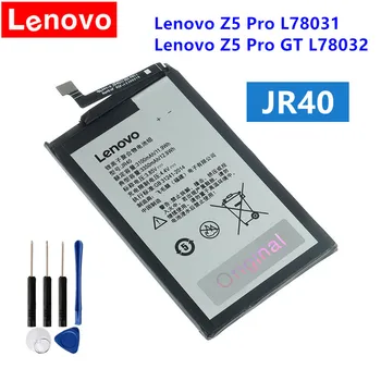 Оригинальный аккумулятор Lenovo JR40 для Z5 Pro L78031 Lenovo Z5 Pro GT L78032 Аккумулятор JR40 3350 мАч Аккумуляторы для мобильных телефонов + подарочные инструменты