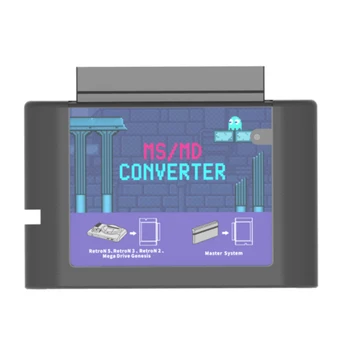 MS To MD Game Burner Card Конвертер игровых карт Игровая видеокассета для SEGA Mega Drive для Master System для Megedrive