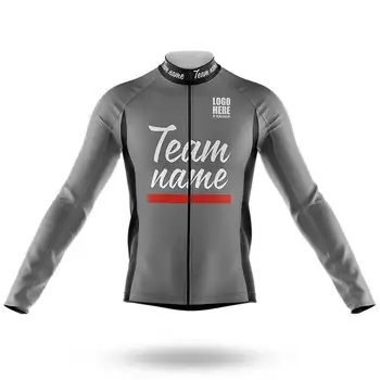 2022 Мужская велосипедная команда Настроить трикотажные изделия Осенний велосипедный трикотаж с длинным рукавом Мужская майка для горного велосипеда MTB Весенние велосипедные рубашки
