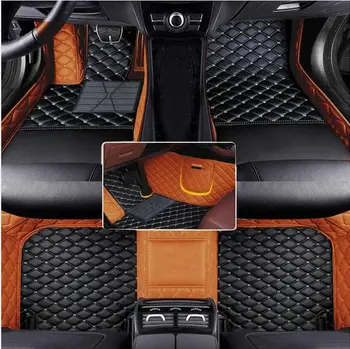 Индивидуальный автомобильный коврик из искусственной кожи для Mercedes W222 2014 2015 2016 2017 2018 Защитите аксессуар интерьера вашего автомобиля