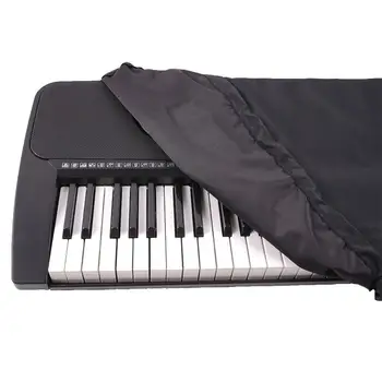 Эластичный водонепроницаемый пыленепроницаемый растягивающийся 61/88 клавишный электрический пианино клавиатура на шнурке защитный чехол ткань синтезатора чехол