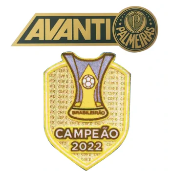 2022 Золотые значки Conmebol Libertadores La Gloria Eterna Campeon TPU ЗОЛОТЫЕ НАШИВКИ AVANTI PALMEIRAS