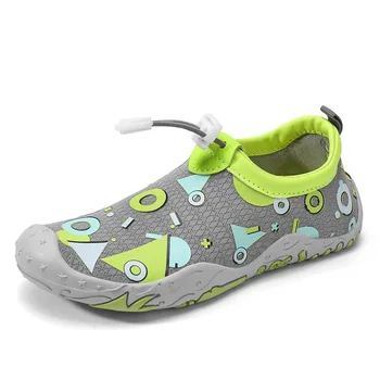 Новая детская обувь для плавания Кроссовки Спортивная водная обувь Пляжное плавание для мальчиков и девочек 26-35