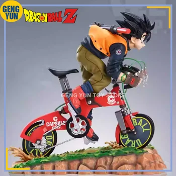 Dragon Ball Goku Фигурки Велоспорт Сон Гоку Фигурка Goku Фигурка Goku 20 см ПВХ Модель Коллекция Украшение Кукла Игрушки Детские подарки