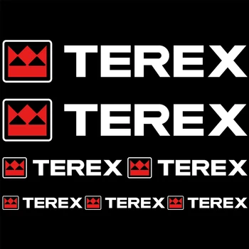 7 шт. для наклейки TEREX наклейки для экскаватора