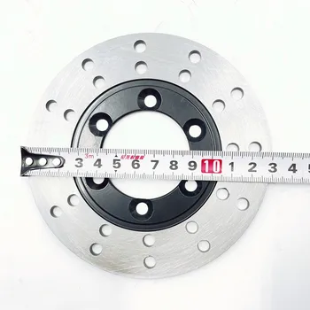 130 мм Передний тормозной диск 6 отверстий Тормозная пластина ротора для квадроцикла Аксессуары для мотоциклов ATV Запасные части
