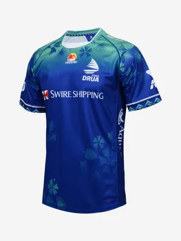 2024 Fijian Drua Home Rugby Singlet Jersey Shirt Пользовательское имя и номер размер S--5XL