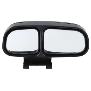Автомобильное зеркало слепых зон Зеркало заднего вида на 360 градусов Слепое парковочное зеркало Универсальное усилитель заднего хода Черный