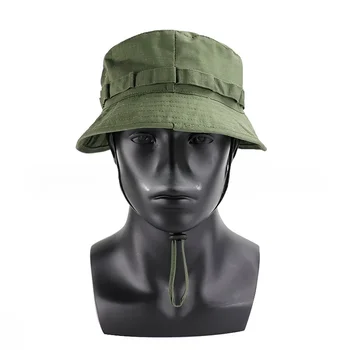 Тактическая камуфляжная кепка Военная шляпа Армейские кепки Мужчины Женщины На открытом воздухе Спорт Солнце Буна Ведро Рыбалка Пешие прогулки Охота Альпинистские шляпы