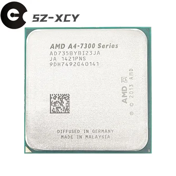 AMD A4 серии A4 7350B 7300 7350 3,4 ГГц Четырехъядерный процессор AD735BYBI23JA разъем FM2+
