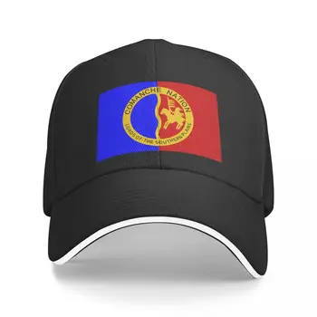 Новый флаг нации команчей Бейсболка Козырек Козырек Детская шапка Дальнобойщик Кепка Хип-хоп кепка для мужчин Женская