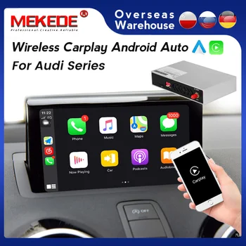 ГОРЯЧО! Apple Wireless Carplay Android Auto Авто Мультимедийный Плеер Бокс Для Audi Q2 Q3 Q5 Q7 Q7 Q5L Q7 MMi 2G MMi 3G RMC MIB система
