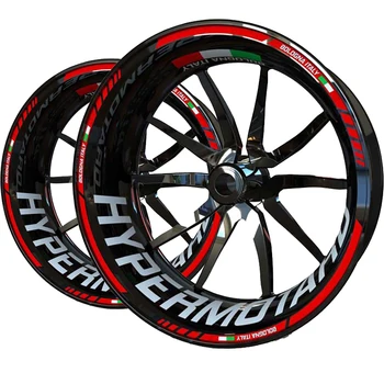  для Ducati Hypermotard Наклейка на колесо Наклейка Обод Наклейка Логотип