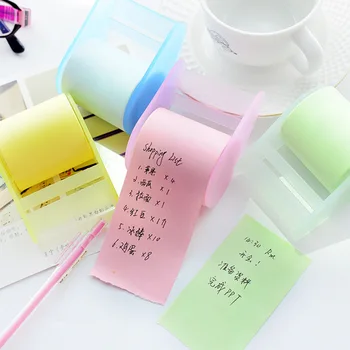 конфетные цвета канцелярские принадлежности креативная милая бумага для заметок, удобные наклейки Xpress, с сиденьем из ленты, могут порвать альбом для вырезок