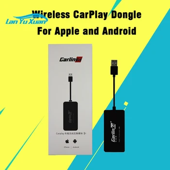 Carlinkit Модернизированный беспроводной адаптер CarPlay Android Auto Smart Link USB Dongle Адаптер Android Multimedia Player