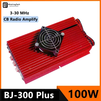 Baojie BJ-300 Plus Усилитель мощности 100 Вт FM 120 Вт AM 150 Вт SSB 3-30 МГц Мини-размер BJ-300 Радиоусилитель высокой мощности Реверс электродов