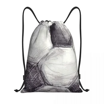 Пользовательские акварельные футбольные сумки на шнурке для покупок Рюкзаки для йоги Мужчины Женщины Футбол Спорт Спорт Спорт Тренажерный зал Мешок