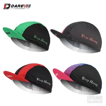 DAREVIE Велосипедная кепка Дышащая сетка Cool Max для мужчин Летние виды спорта Быстросохнущие женские MTB Road Красочные мужские шапки