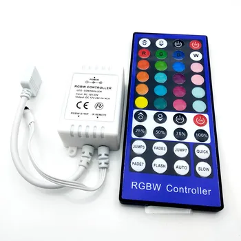 40Key RGB Белый Контроллер RGBW Пульт дистанционного управления DC 12 В 24 В ИК-диммер Светодиодный контроллер RGB RGBW RGBWW Контроллер светодиодной ленты