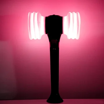 Черный Розовый Световой Палка Корея Kpop Light Stick Ver2 Светящийся с Bluetooth Светодиод Черный Розовый Вокальный Концерт Световой Палка Вентиляторы Подарок Игрушка