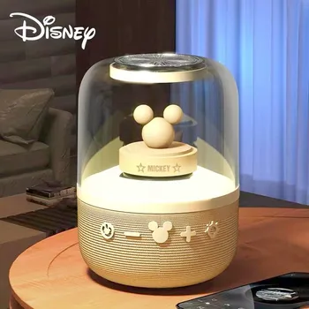 Disney Мини Динамик Микки Беспроводной Bluetooth Аудио Симпатичный сабвуфер Стерео Карта Портативный Несколько режимов Окружающее освещение Tws Подарок