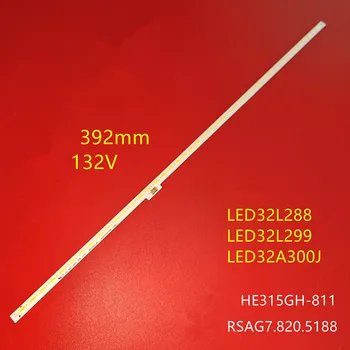  светодиодная лента подсветки для Hisense LHD32K366 N32A300J HE315GH-E77 RSAG7.820.5188 / ROH 44LED (3 В) 392 мм