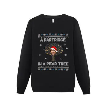 Новый Алан Партридж в грушевом дереве Рождественская толстовка мужская одежда аниме одежда спортивная толстовка мужчина