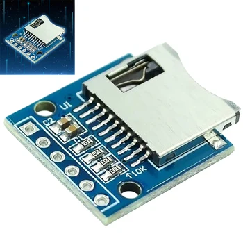  Плата расширения хранилища 5 В 3,3 В Micro SD TF Card 6-контактный модуль Memory Shield Модуль Mini TF Card Модуль для Arduino DIY Kit