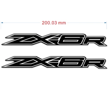 эмблема значок логотип для Kawasaki Ninja ZX-6R ZX6R ZX 6R Бак Колодка Обтекатель Украшение Наклейка Наклейки Мотоцикл Газ Колено