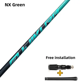 Новый динамик клюшек для гольфа NX Green Golf Shaft Драйверы для гольфа Графитовый вал Высококачественная бесплатная монтажная рукоятка и разъем