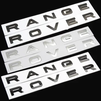 3D ABS Логотип Range Rover Буквы Наклейка Авто Передний капот Эмблема Капот Значок Для Range Rover L322 Sport L320 Evoque Аксессуары
