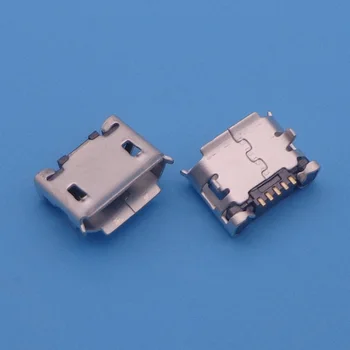 10 шт./лот для Fly E210 IQ230 275 Marathon IQ4403 IQ4410 TS107 91 5-контактный разъем micro mini USB type-B разъем для зарядки