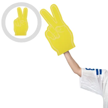  Foam Fingers Шумелки Вечеринка Favors Cheer Pom Poms для спортивных детских игрушек