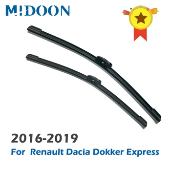 MIDOON Щетки переднего стеклоочистителя для Renault Dacia Dokker Express 2016 - 2019 Лобовое стекло Переднее стекло Winow 22
