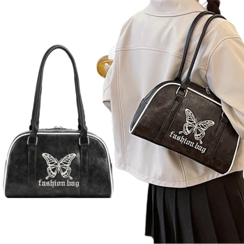 Женская сумка через плечо Сумка из искусственной кожи Сумка для подмышек Сумка через плечо Школьная сумка