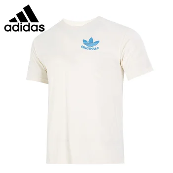 Оригинал Новое поступление Adidas Originals HAPPY EARTH TEE Мужские футболки с коротким рукавом Спортивная одежда
