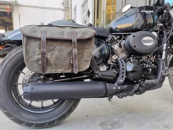Винтажная мотоциклетная седельная сумка Водонепроницаемая боковая сумка для мотоцикла Moto Knight Сумка через плечо Сумка для шлема Для индийской победы Benelli