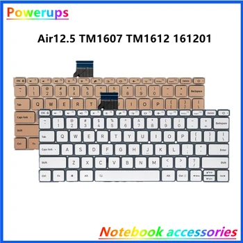 Новая оригинальная клавиатура с подсветкой ноутбука США для MI Xiaomi Air12.5 R10 161201-01 161202 AA AQ AI AL YG TM1607 TM1612 Серебро/Золото