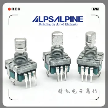 1 шт. Энкодер ALPS Alpine EC11 с переключателем 30 позиционирований 15 импульсов длина вала 12 мм