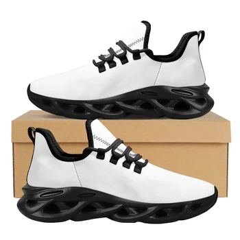 2023 Мода Custom Image Print Спортивная обувь для женщин Мужчина Дышащее кружево Комфорт Женская обувь Платформа Кроссовки