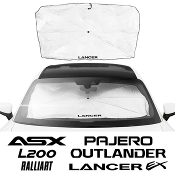  Солнцезащитный козырек переднего заднего стекла автомобиля Аксессуары для интерьера автомобиля для Mitsubishi Lancer Outlander Pajero L200 Ralliart ASX Colt