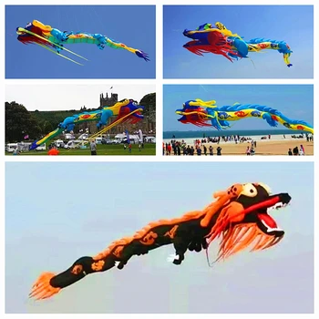 бесплатная доставка 15 м воздушный змей дракон летающий для взрослых воздушные змеи профессиональный подвесной воздушный змей мягкие воздушные змеи традиционные воздушные змеи гигантские воздушные змеи